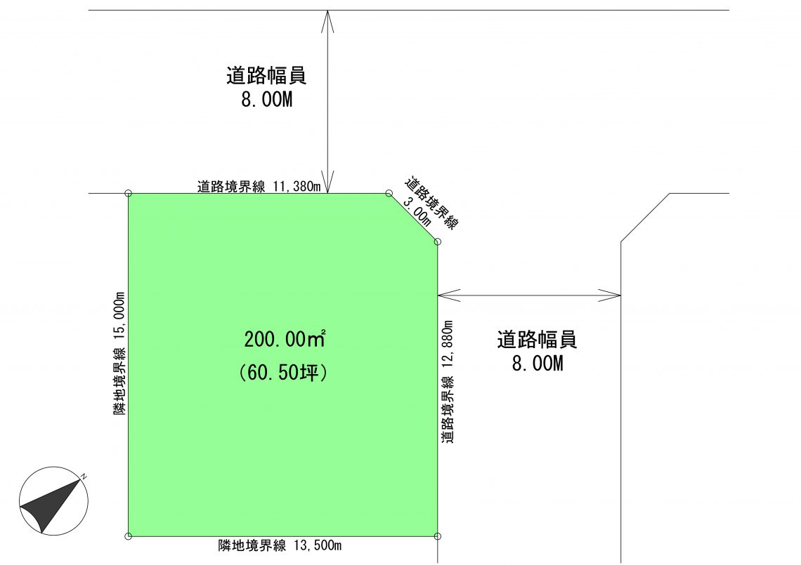 建築条件無し】北広島市大曲南ヶ丘４丁目 1区画 | 三五工務店